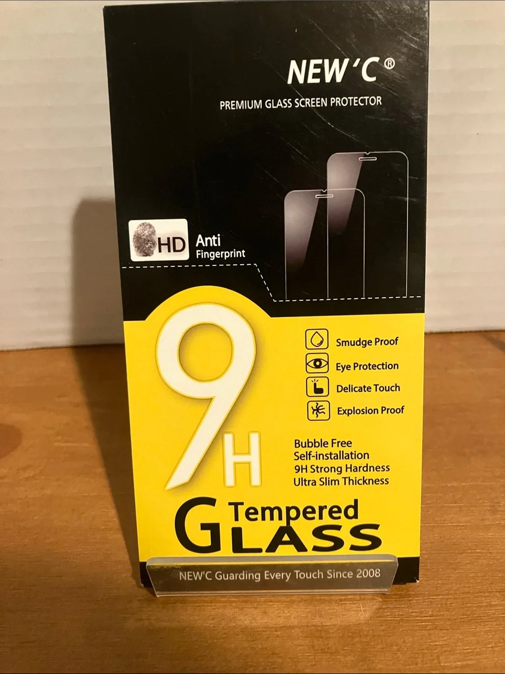 NEW'C 9H Tempered Glass Screen Protector - iPhone 14 Plus